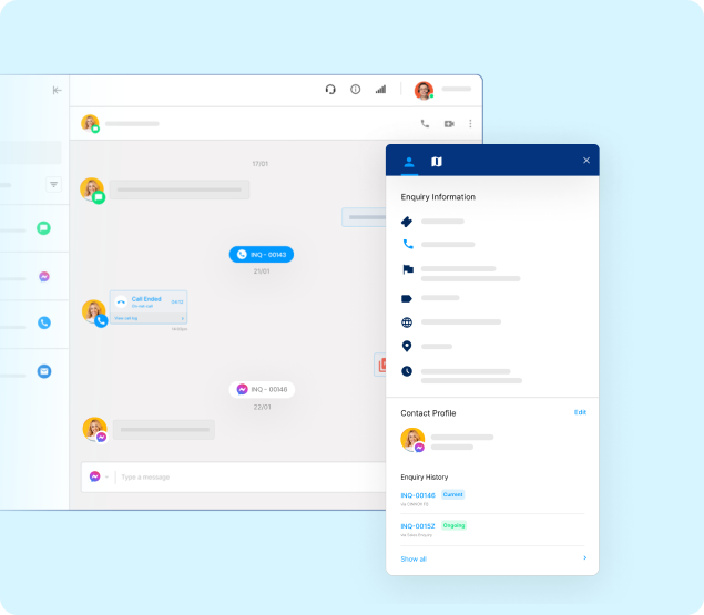 CINNOX AI Chatbot for customer conversation